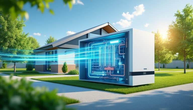 Influence de le fonctionnement de la chaudière à condensation dans le développement de la réduction drastique des émissions de gaz lié au secteur de Maison