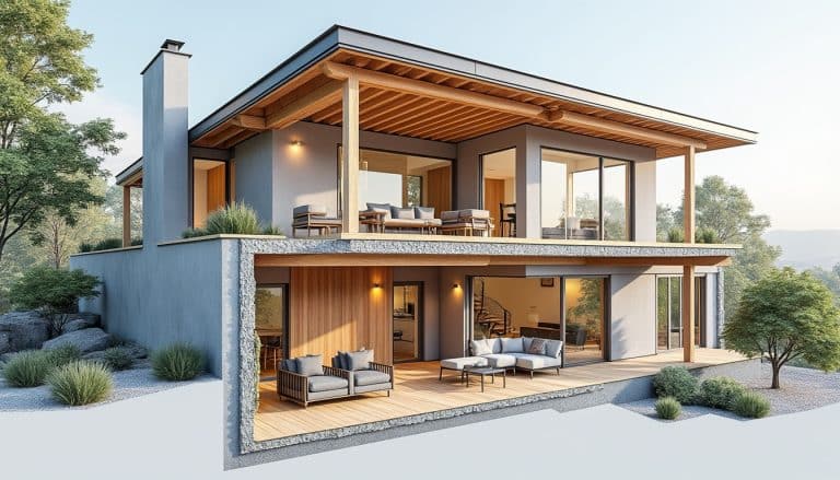 Dépendance directe de la garantie de la stabilité de la structure architecturale envers la conception du mur porteur au sein de Maison