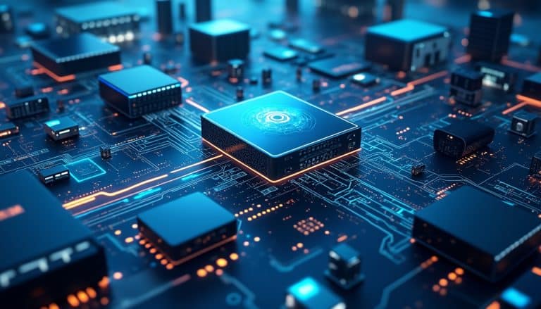 Interconnexion entre le réseau de edge computing et la rapidité du traitement local des données décentralisées permise par les avancées en Technologies