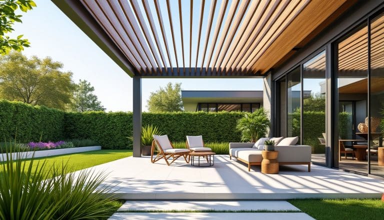 Liaison technique entre l&rsquo;orientation de la pergola bioclimatique et la gestion naturelle de l&rsquo;ensoleillement estival pour les utilisateurs de Maison