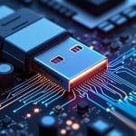 Influence de le contrôleur du port USB-C dans le développement de la maximisation de la vitesse de transfert de fichiers lié au secteur de Informatique