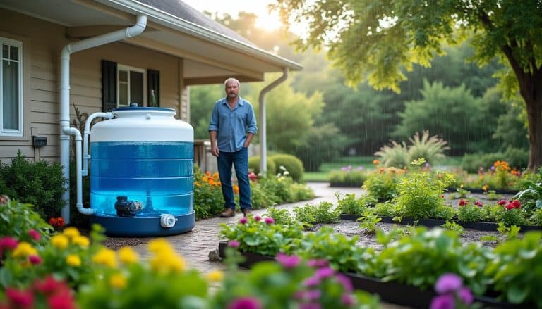 Liaison technique entre la capacité du récupérateur d&rsquo;eau de pluie et l&rsquo;autonomie du système d&rsquo;arrosage du jardin pour les utilisateurs de Maison